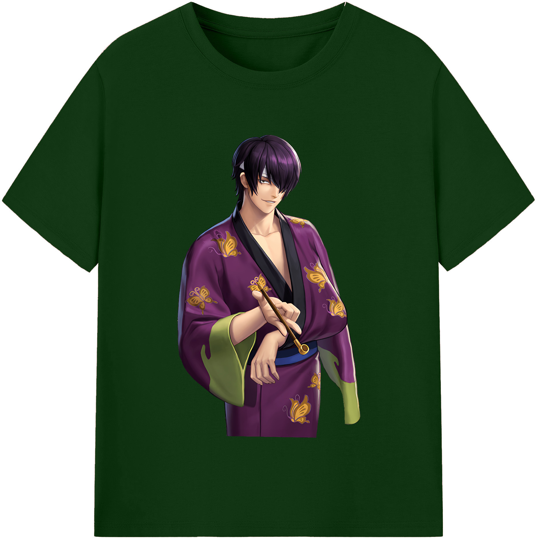 （画像用） ぎんたま 坂田銀時（さかたぎんとき） 神楽 志村新八（しむら しんぱち） GINTAMA Sakata Gintoki Kagura Shimura Shinpachi 綿100％半袖Tシャツ（フロントプリント）
